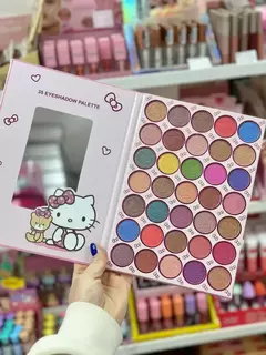 Paleta De Sombras Hello Kitty 35 Colores - Osito - Línea Disney - comprar online