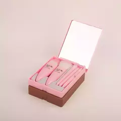Set de brochas para viaje + estuche con espejo City Girl - comprar online