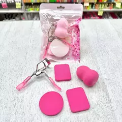 Set 4 esponjas Beauty Blender + Arqueador de pestañas - comprar online
