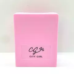 Set de brochas para viaje + estuche con espejo City Girl en internet