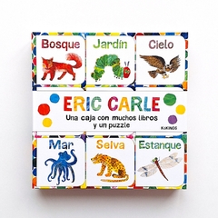 UNA CAJA CON MUCHOS LIBROS Y UN PUZZLE - comprar online