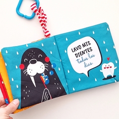 Hora del baño – Upalalá – Libro de tela - Lectorcitos a volar • Librería infantil 
