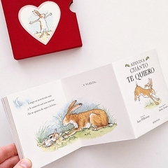 Adivina cuánto te quiero (Caja pequeña, con libro Pop-Up, acordeón) - Lectorcitos a volar • Librería infantil 
