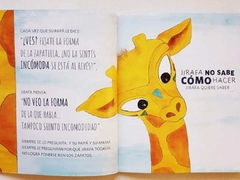 Jirafa no sabe cómo hacer (Desafíos, aprendizajes, frustración, motricidad) en internet
