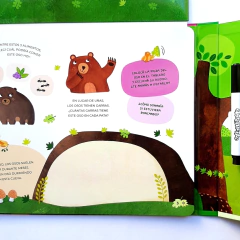 ABREMENTE PARA ESCRIBIR, BORRAR Y ESCUCHAR: ANIMALES DEL BOSQUE - Lectorcitos a volar • Librería infantil 