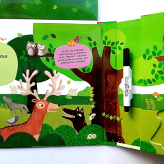 ABREMENTE PARA ESCRIBIR, BORRAR Y ESCUCHAR: ANIMALES DEL BOSQUE