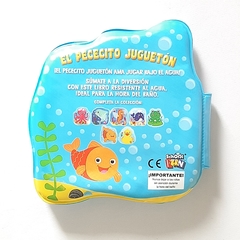 EL PECECITO JUGUETÓN - MI PRIMER LIBRO DE BAÑO - tienda online