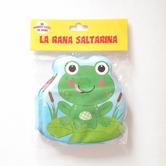 LA RANA SALTARINA - MI PRIMER LIBRO DE BAÑO