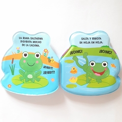 LA RANA SALTARINA - MI PRIMER LIBRO DE BAÑO - comprar online