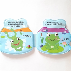 LA RANA SALTARINA - MI PRIMER LIBRO DE BAÑO en internet