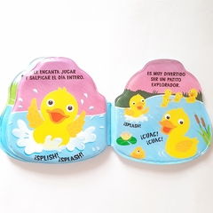 EL PATITO EXPLORADOR - MI PRIMER LIBRO DE BAÑO - Lectorcitos a volar • Librería infantil 