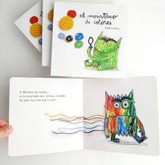 EL MONSTRUO DE COLORES - CARTONÉ - comprar online