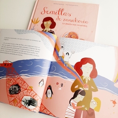 SEMILLAS DE ZANAHORIA - La abuela teje recuerdos - Lectorcitos a volar • Librería infantil 