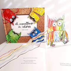 Imagen de EL MONSTRUO DE COLORES - POP UP