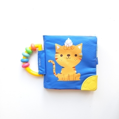 MI LIBRO SUAVE CON SONAJERO Y MORDILLO: GATO - comprar online