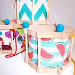 TAMBOR DE MADERA - comprar online