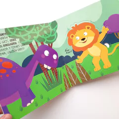LOS NUEVOS AMIGOS DE DINO - Con piezas removibles - Momentos geniales