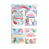 COLOREA MINI LIBROS Fantasía x 4