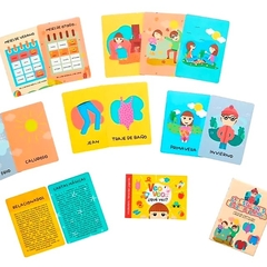 LAS ESTACIONES, EL CLIMA Y LAROPA -  Cartas Didácticas - comprar online