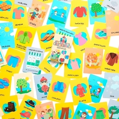 LAS ESTACIONES, EL CLIMA Y LAROPA -  Cartas Didácticas en internet