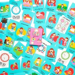 MI RUTINA Y LA HORA - Cartas Didácticas en internet
