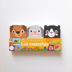 LAS MASCOTAS x 3: Conejo, gato y perro – Familia de animales - comprar online