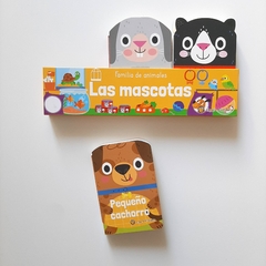 LAS MASCOTAS x 3: Conejo, gato y perro – Familia de animales - Lectorcitos a volar • Librería infantil 