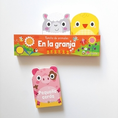 EN LA GRANJA x 3: Pato, cordero y cerdo – Familia de animales - Lectorcitos a volar • Librería infantil 
