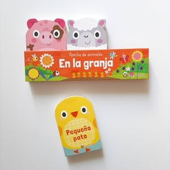 EN LA GRANJA x 3: Pato, cordero y cerdo – Familia de animales - Lectorcitos a volar • Librería infantil 