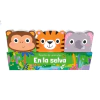 EN LA SELVA x 3: Elefante, mono y tigre – Familia de animales