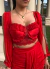 Bustier helena Red - tienda online