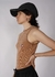 MUSCULOSA BORDADOR MARRON