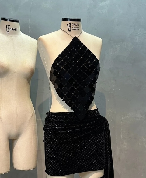 Cropped Shake Preto