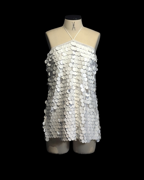Vestido Disco paete Off