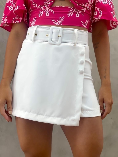SHORT SAIA ALFAIATARIA BOTÕES