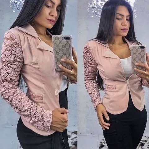 BLAZER MANGA RENDA