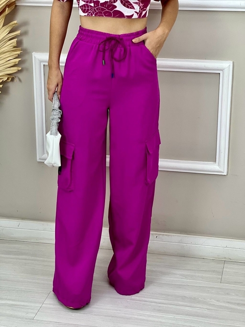 CALÇA PARACHUTES CARGO