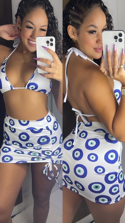 TRIQUINI ( CONJUNTO DE BIQUINI COM SHORTS OU SAIA) - comprar online