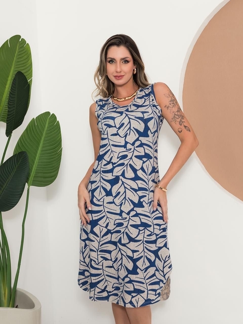 VESTIDO ANA LAURA REGATA