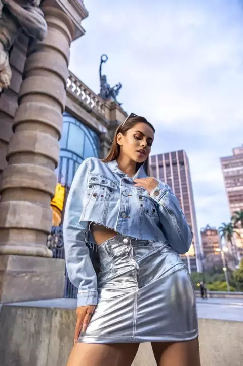 JAQUETA JEANS ILHÓS - comprar online