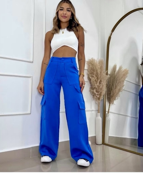 CALÇA ALFAIATARIA CARGO - comprar online