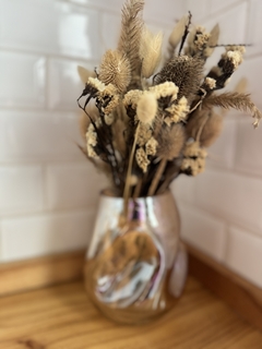 Florero color caramelo chico - comprar online