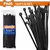 Precinto WADFOW Color Negro X 100un 2.5X100- WTEB510025
