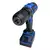 Kit Taladro Atornillador Percutor KLD Inalámbrico 18V 16 Accesorios KLDTIP18K - tienda online
