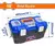 Caja para herramientas WADFOW 16" C/broche de metal y bandeja- WTB3316