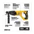 Rotomartillo DEWALT SDS Plus 2.6J - Inalámbrico ION-LI 20v BRUSHLESS DCH133B (Solo herramienta) - tienda online