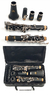 CLARINETE em Sib MORESKY EM ABS MODEO E1. 17 CHAVES. ESTUDANTE. VÁRIAS CORES.