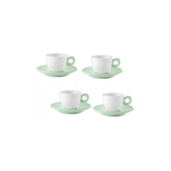 Guzzini Set x4 Tazas + Platos Everyday - tienda online