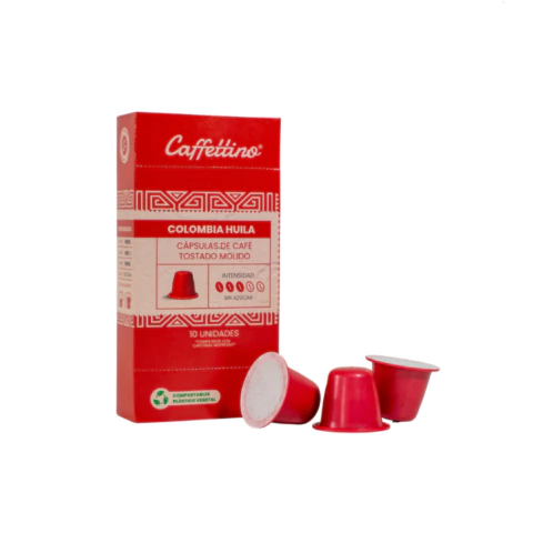 Caffettino Cápsulas para Nespresso Colombia Huila x10u