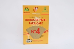 Filtros Nro 4 Domestic x 60 unidades
